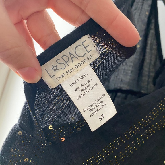 L*SPACE Byron Metallic Thread Dress - Picture 5 of 7